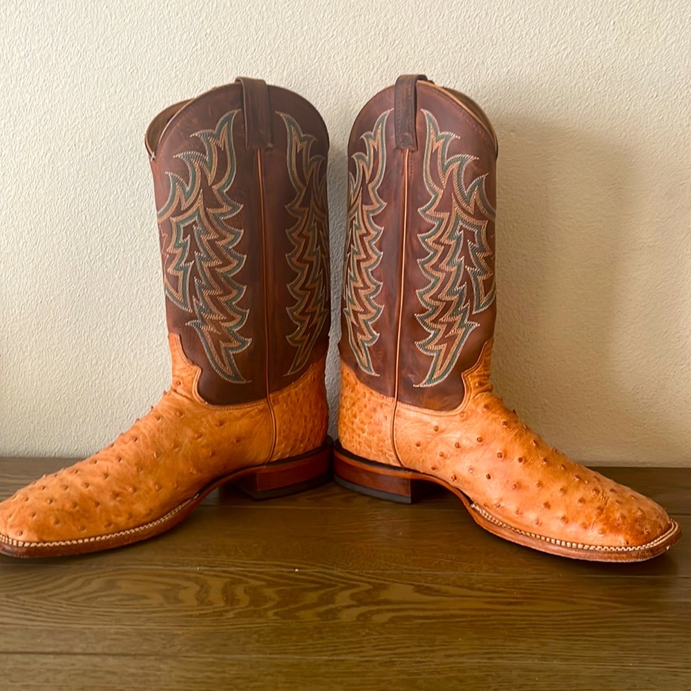 Tony lama peanut brittle austritch boot